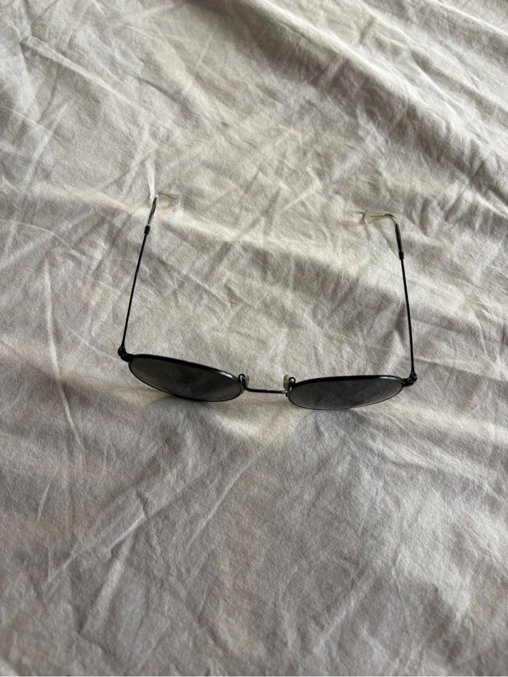 Ray-Ban RB 3447 Round Metal Black Frame Sunglasses